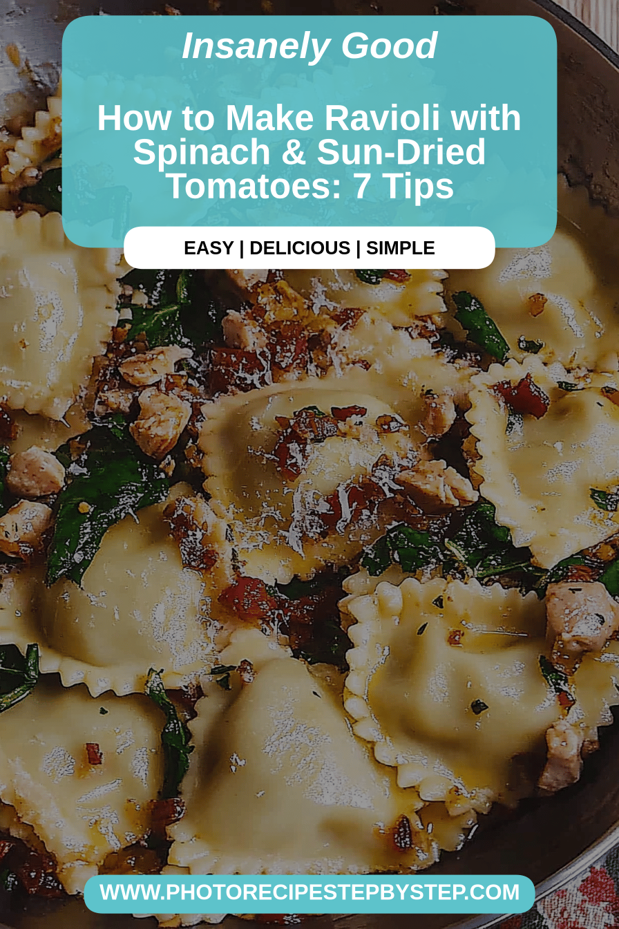 make ravioli final dish beautifully presented and ready to serve