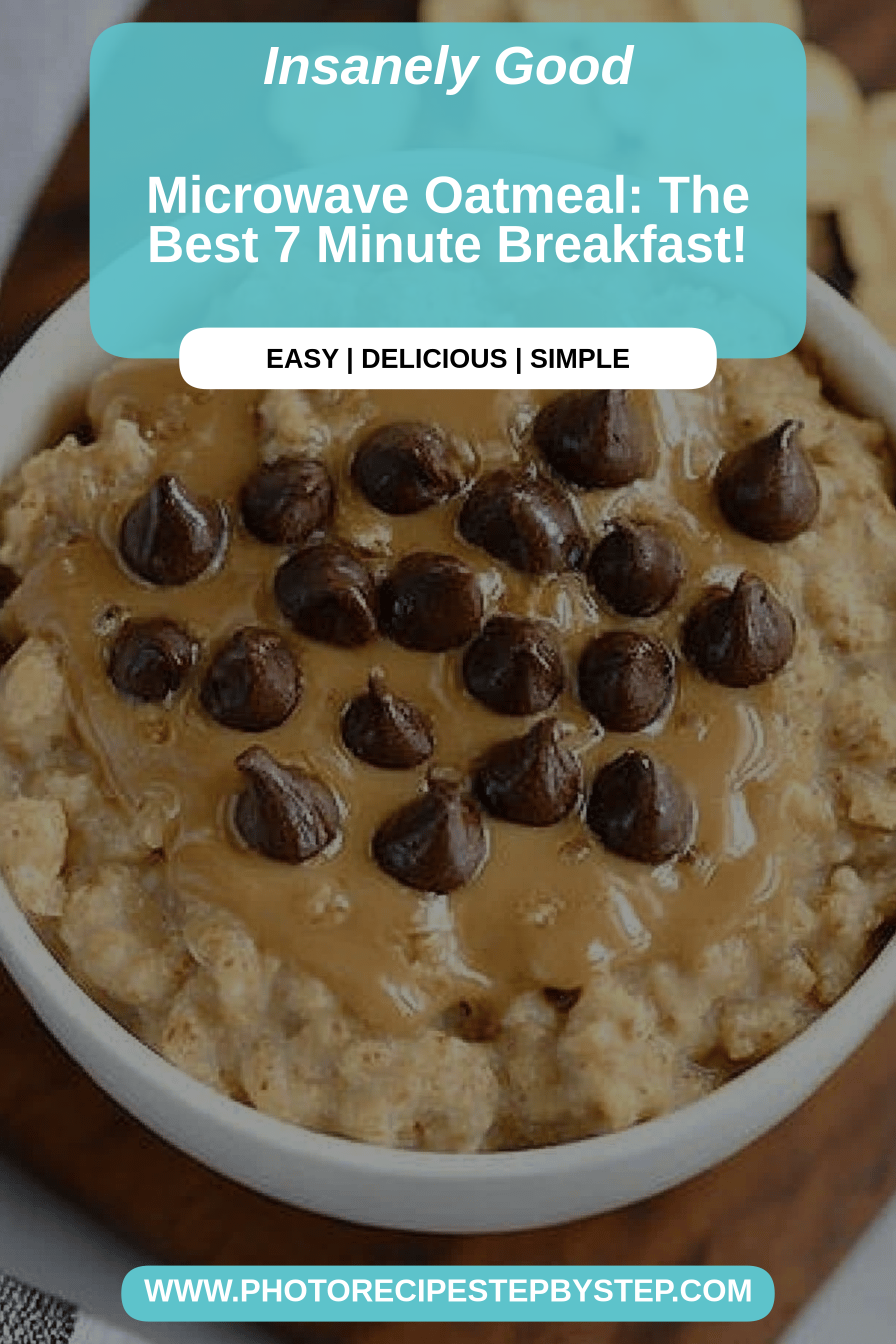 microwave oatmeal final dish beautifully presented and ready to serve