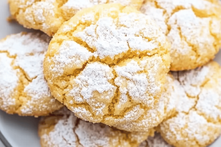 orange crinkle cookies