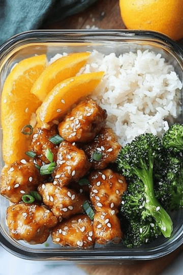orange sesame chicken