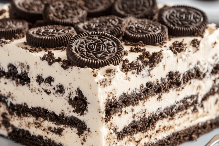 oreo icebox cake