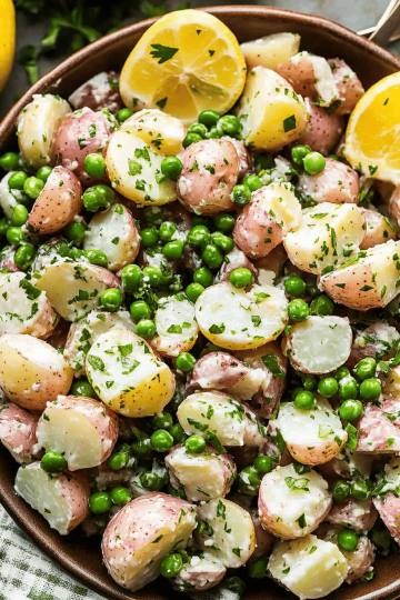 pea potato salad