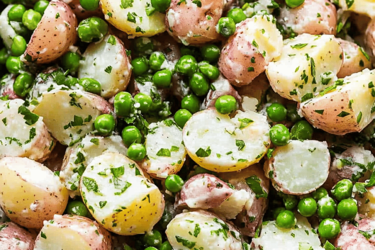 pea potato salad
