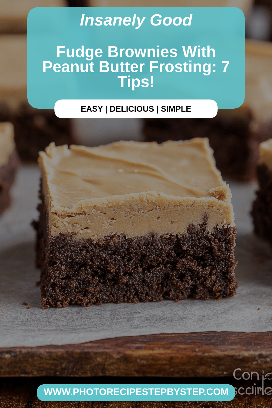 peanut butter brownies final dish beautifully presented and ready to serve