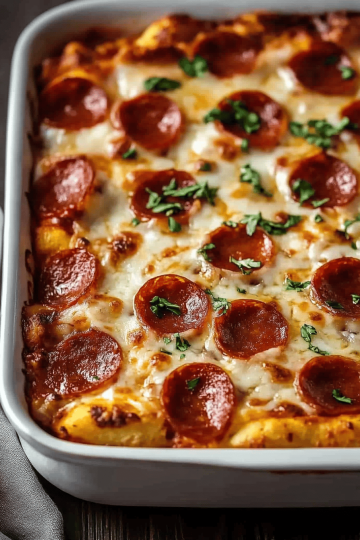 pizza casserole