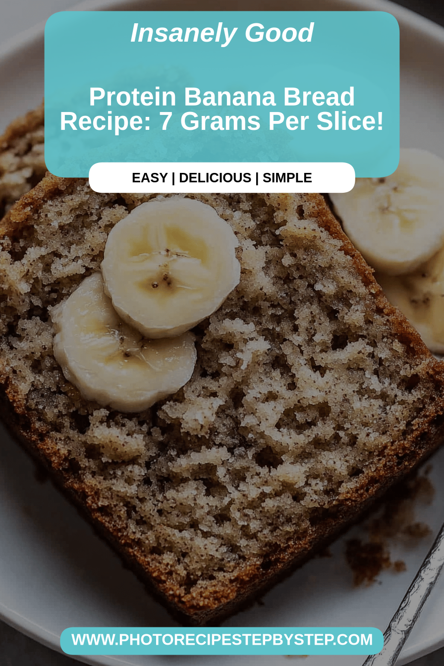 protein banana bread final dish beautifully presented and ready to serve