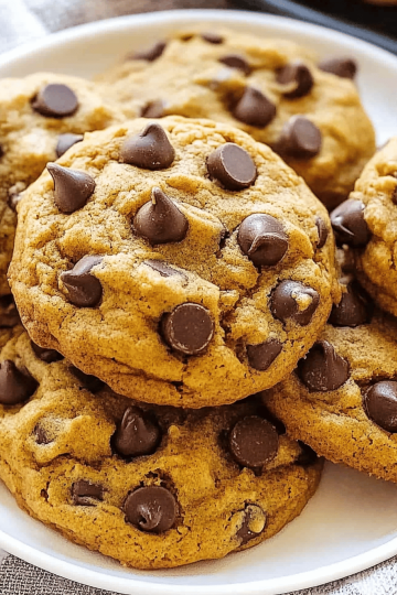 pumpkin chocolate chip cookies