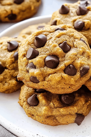 pumpkin chocolate chip cookies
