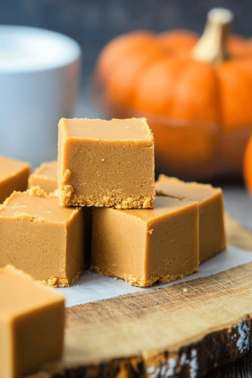pumpkin pie fudge