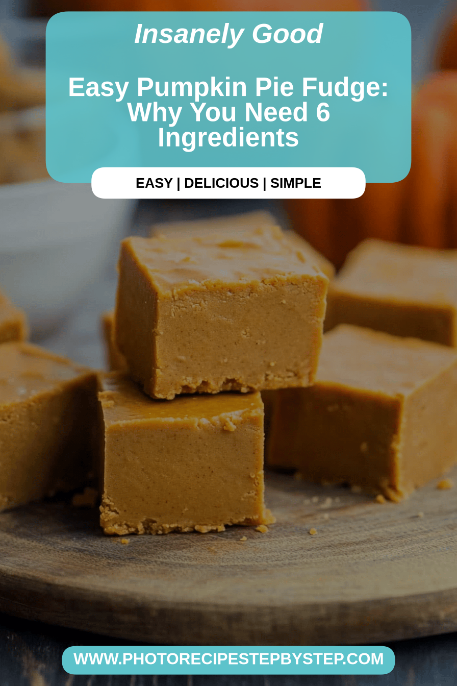 pumpkin pie fudge final dish beautifully presented and ready to serve