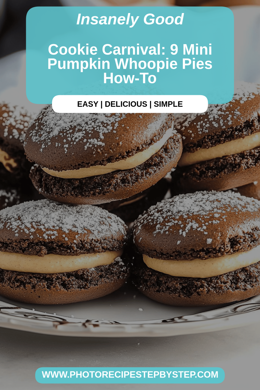 pumpkin whoopie pies final dish beautifully presented and ready to serve