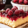 raspberry upside down cake