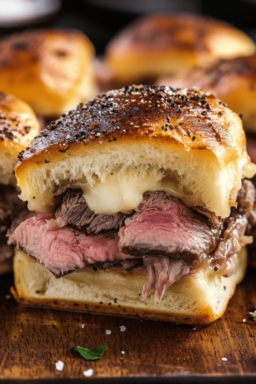 roast beef sliders