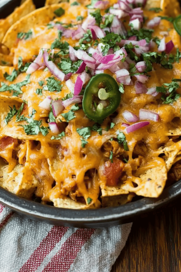 rotisserie chicken nachos