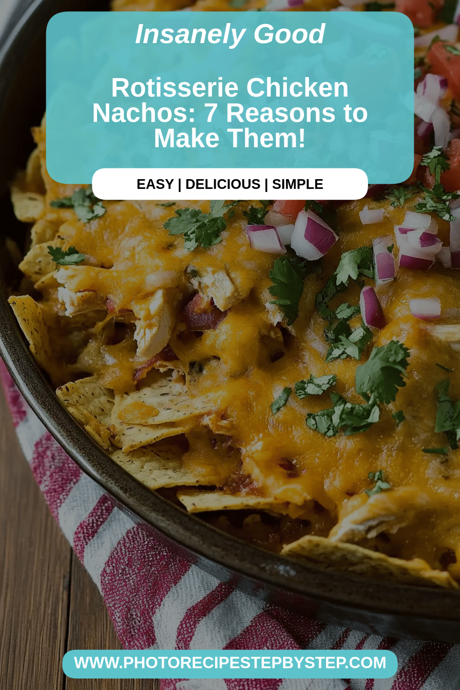 rotisserie chicken nachos final dish beautifully presented and ready to serve