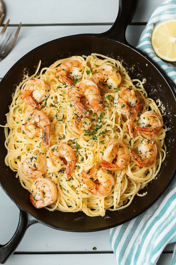shrimp scampi pasta