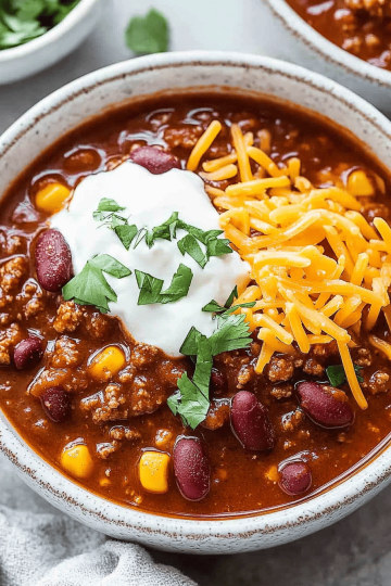 slow cooker chili
