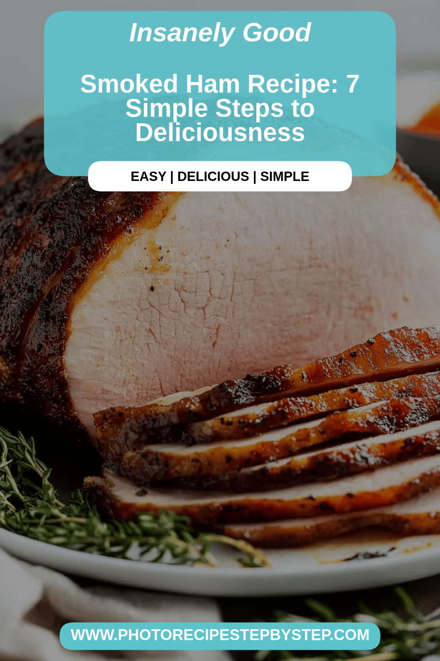 smoked ham recipe final dish beautifully presented and ready to serve