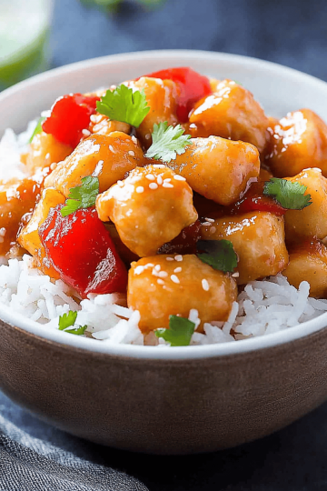sweet and sour chicken