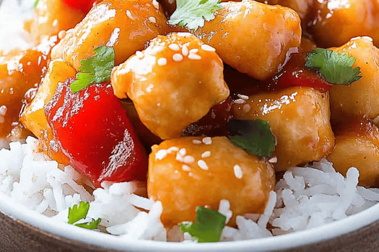 sweet and sour chicken