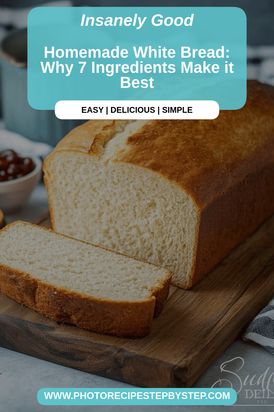 white bread recipe final dish beautifully presented and ready to serve