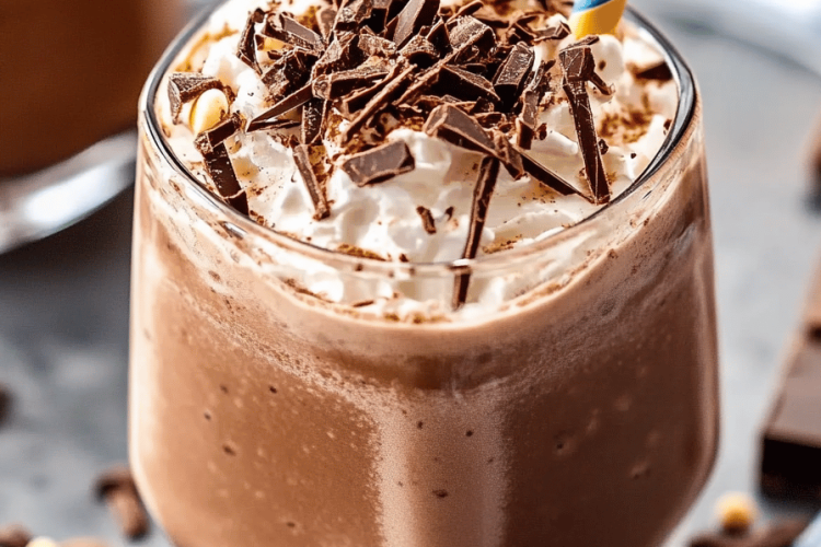 Frozen hot chocolate