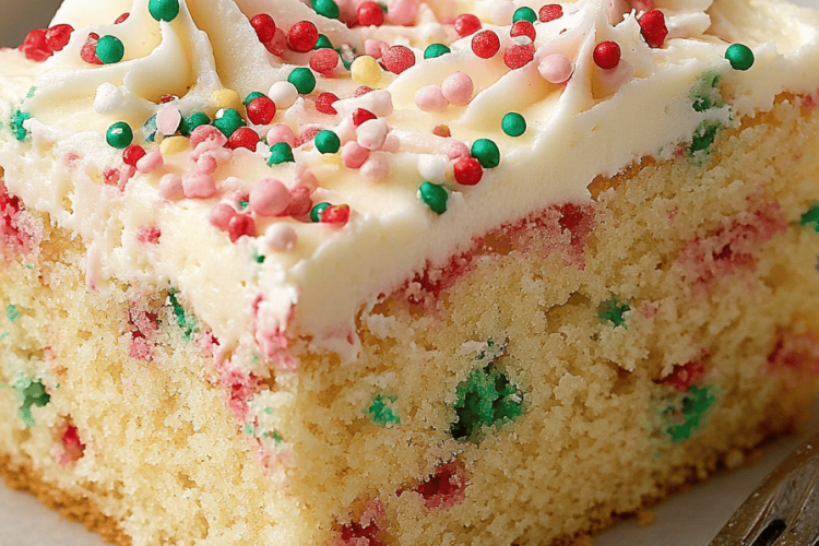 Funfetti sheet cake