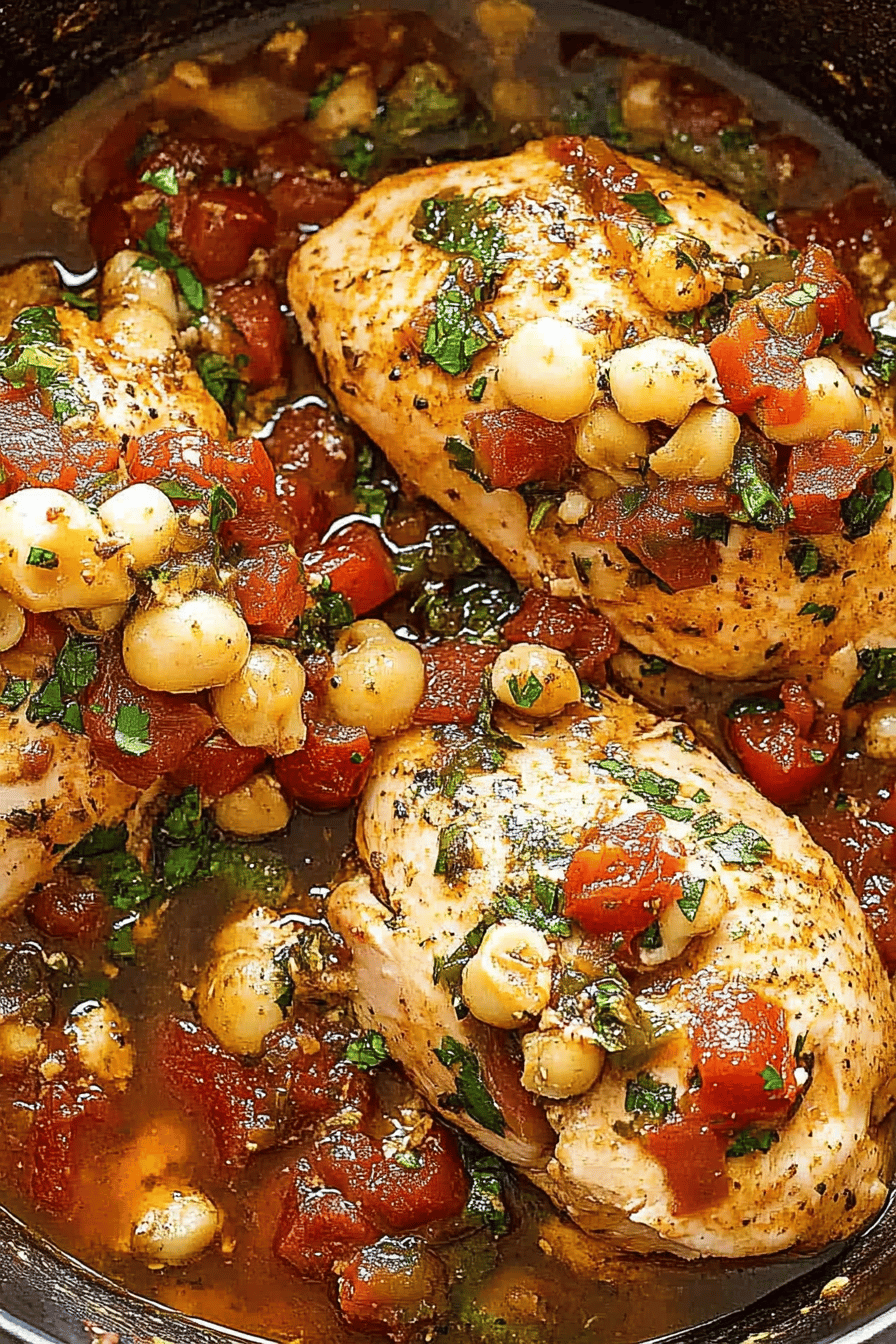 Mediterranean Chicken slice on plate showing perfect texture and swirl pattern