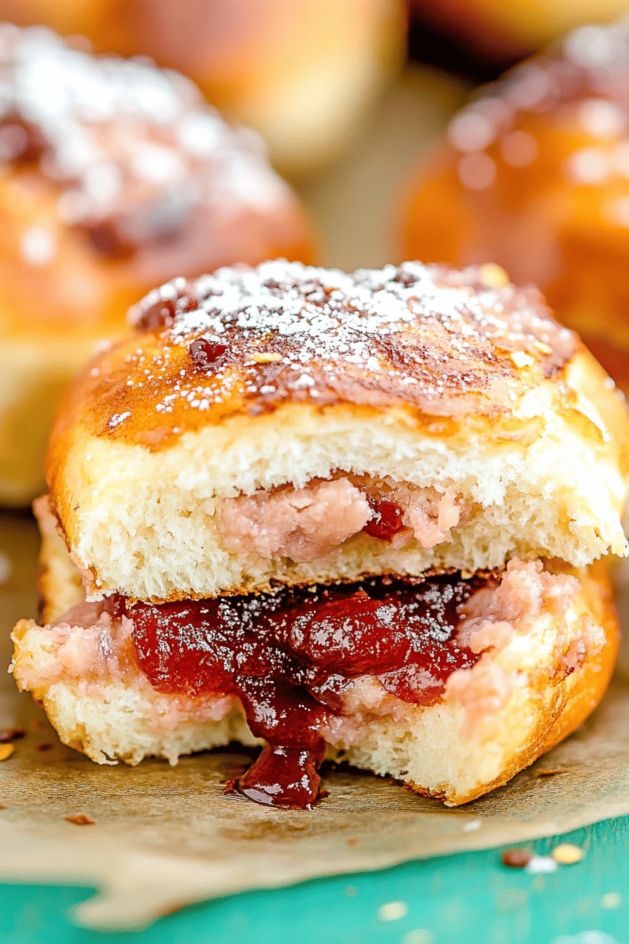 Monte Cristo Sliders ingredients organized and measured on kitchen counter