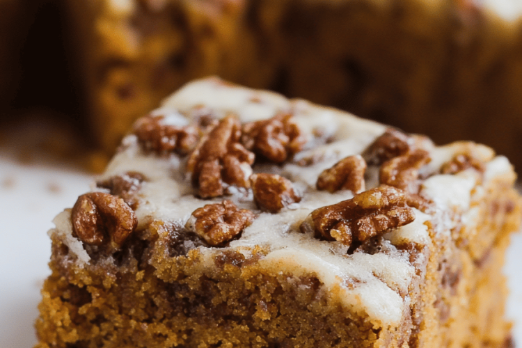 Pumpkin spice coffee cake