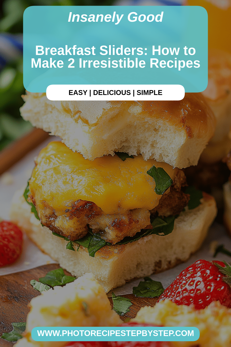 breakfast sliders final dish beautifully presented and ready to serve