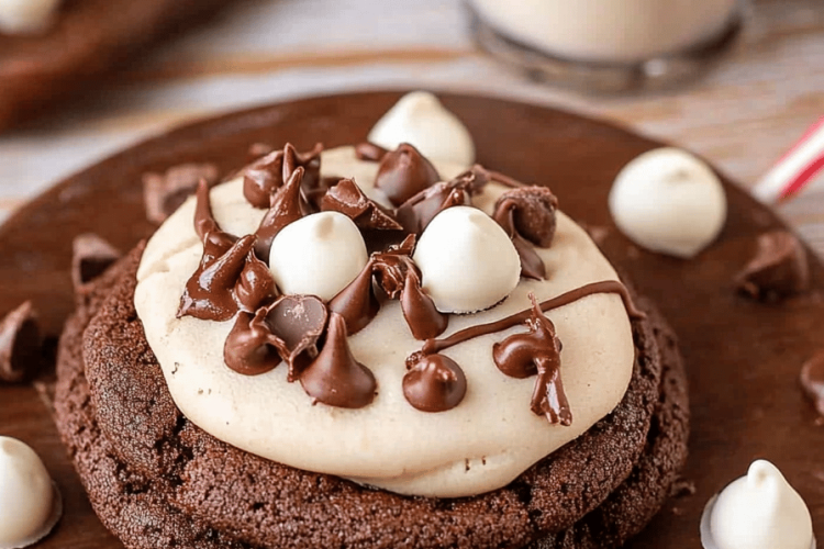 chocolate milkshake cookies