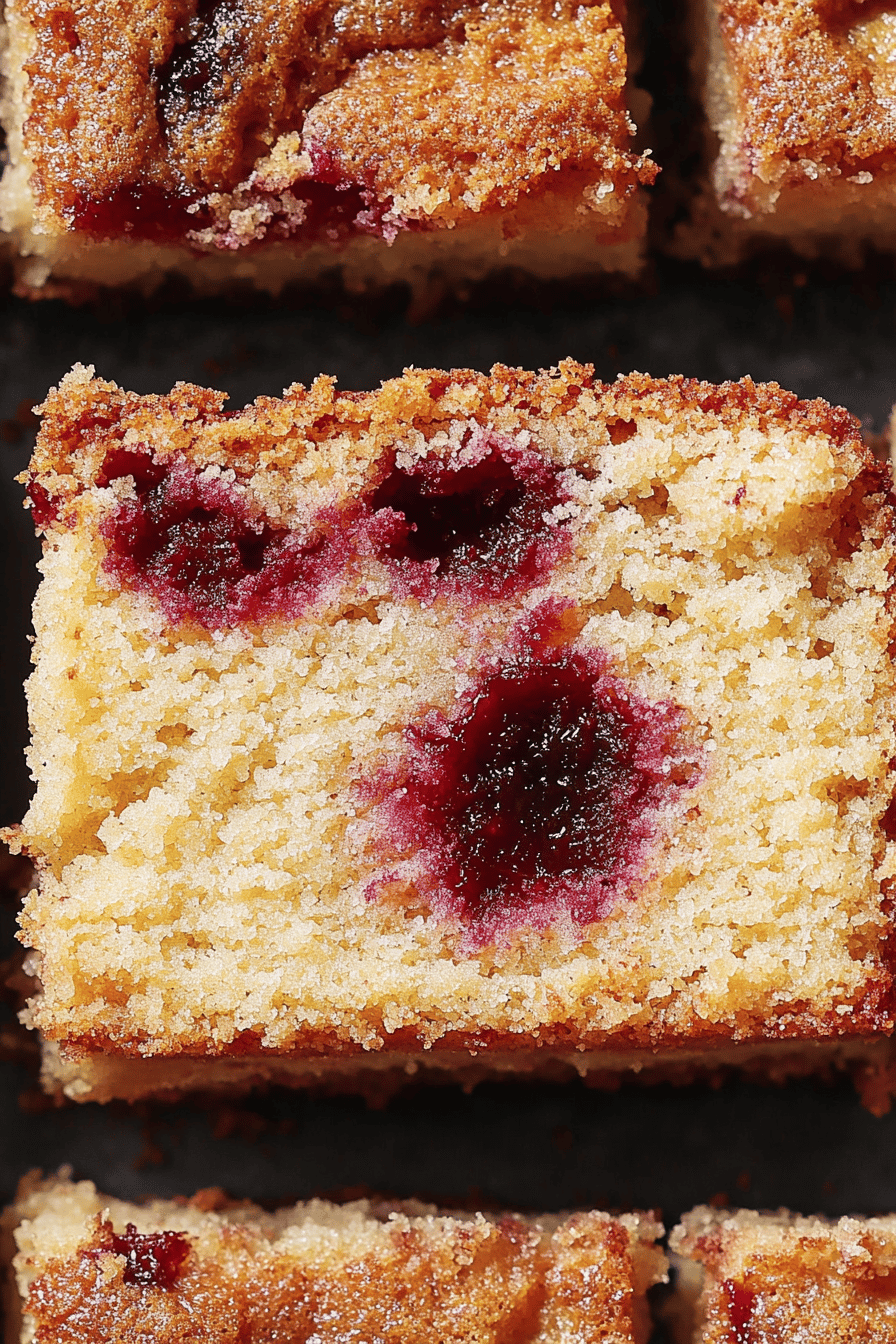 coffee cake slice on plate showing perfect texture and swirl pattern