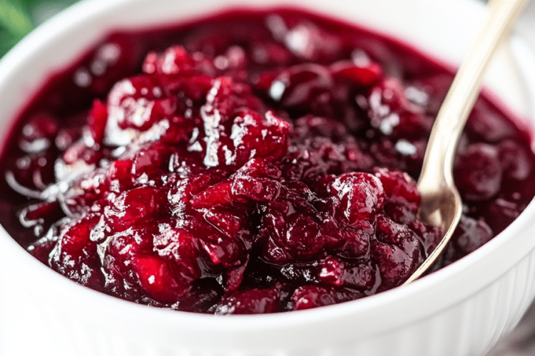 cranberry sauce
