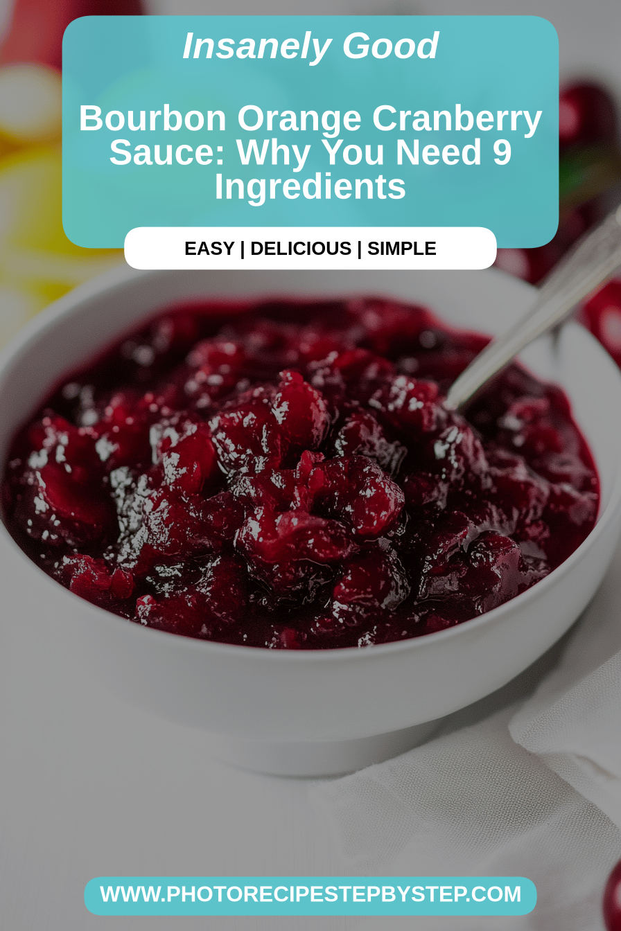 cranberry sauce final dish beautifully presented and ready to serve