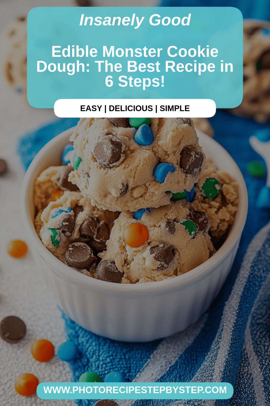 edible cookie dough final dish beautifully presented and ready to serve