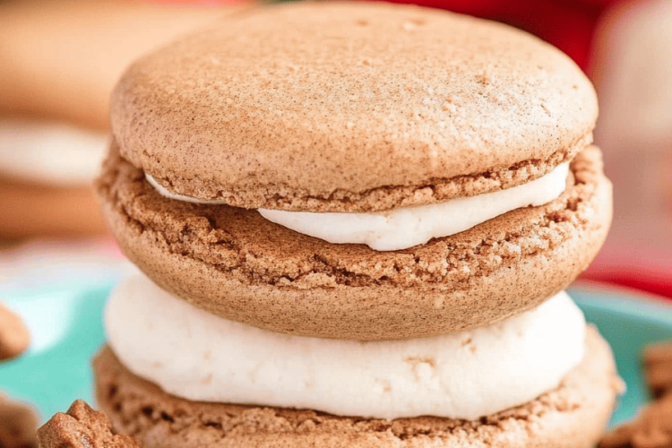 gingerbread whoopie pies