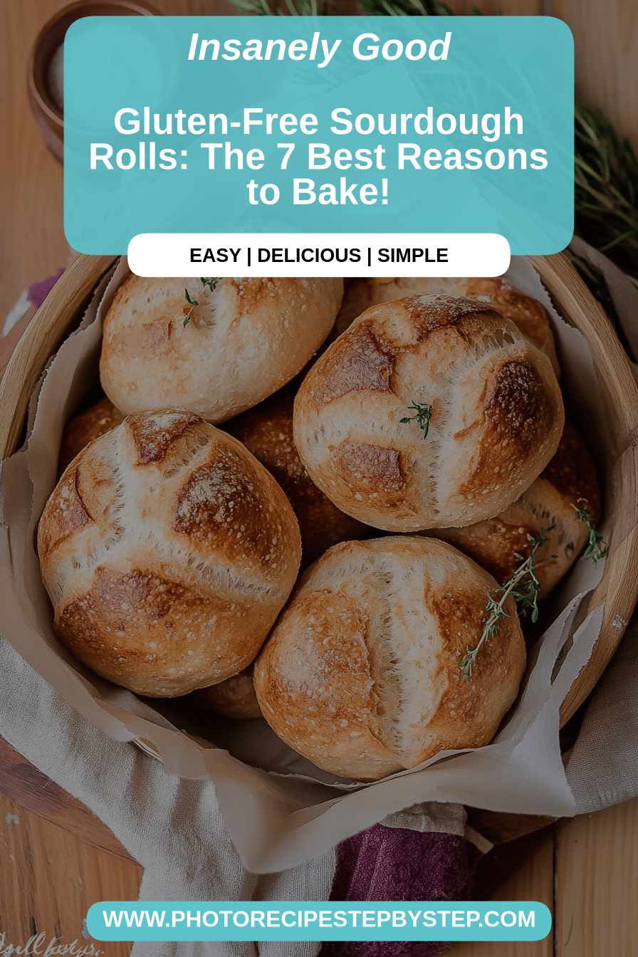 gluten-free sourdough rolls final dish beautifully presented and ready to serve