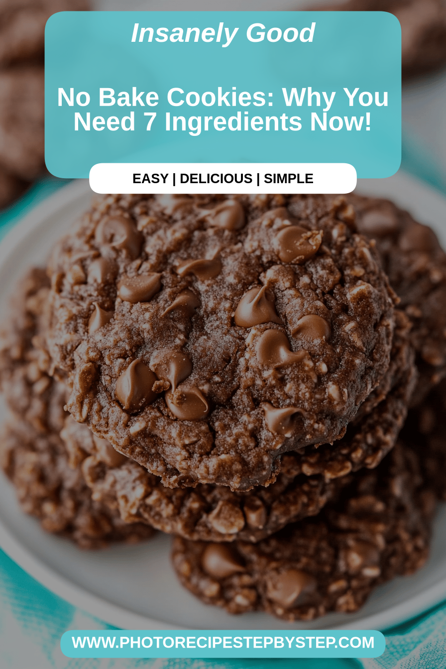 no bake cookies final dish beautifully presented and ready to serve
