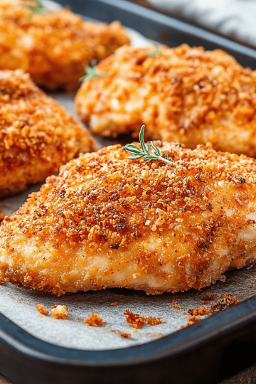 oven fried chicken