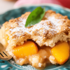 peach cobbler