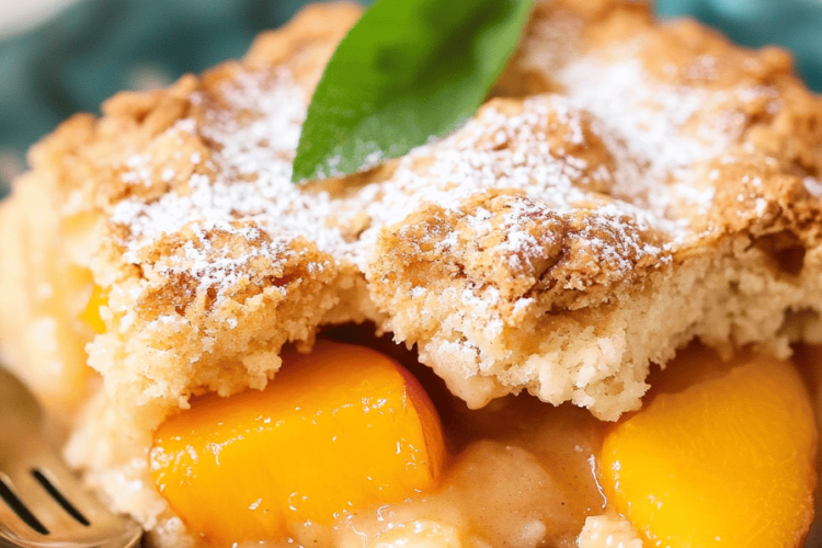 peach cobbler
