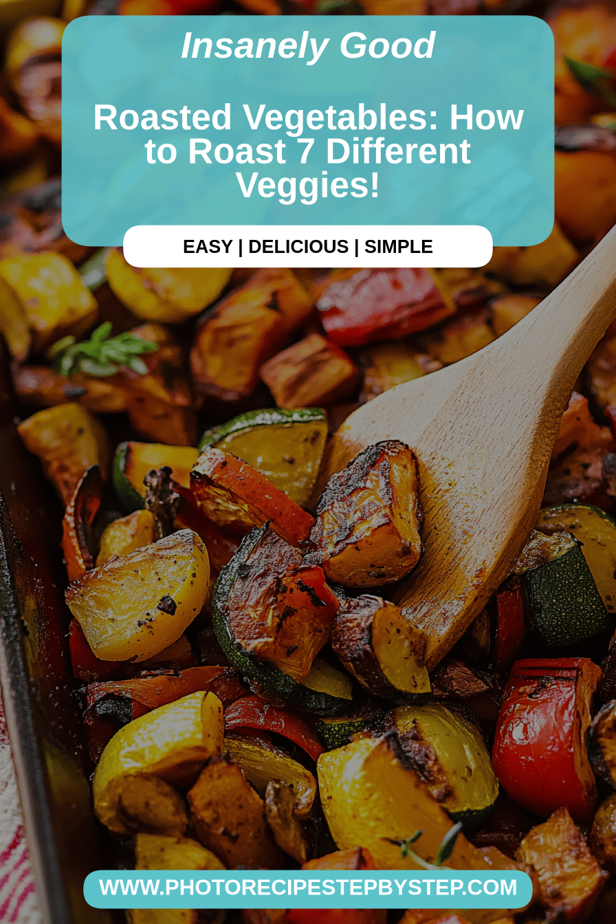 roasted vegetables final dish beautifully presented and ready to serve
