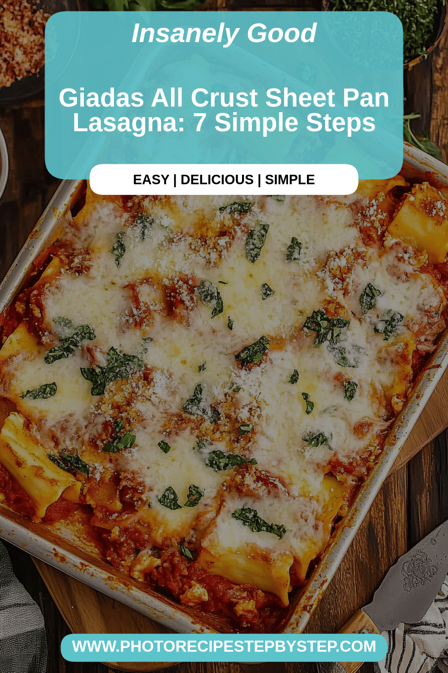 sheet pan lasagna final dish beautifully presented and ready to serve