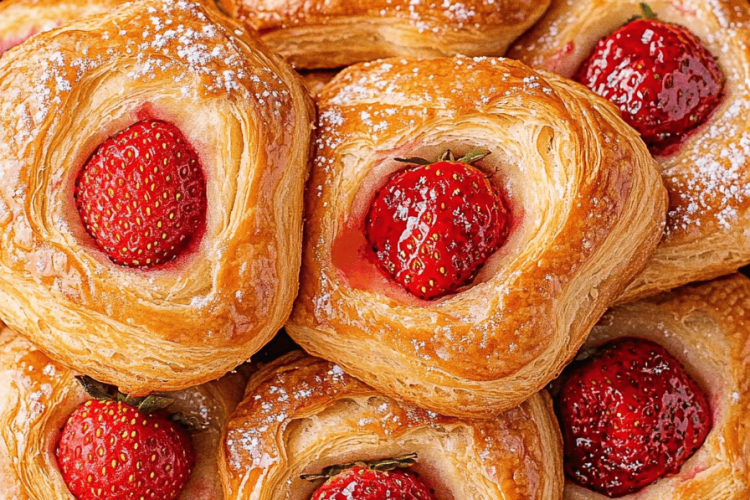 strawberry danish