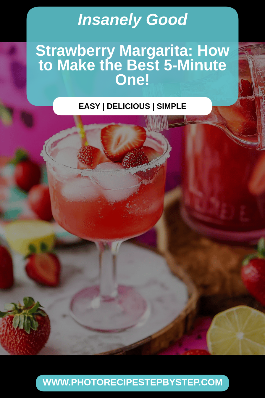 strawberry margarita final dish beautifully presented and ready to serve