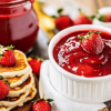 strawberry sauce