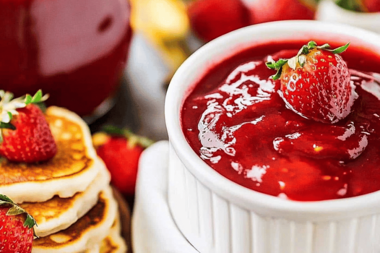 strawberry sauce