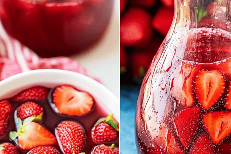 strawberry simple syrup